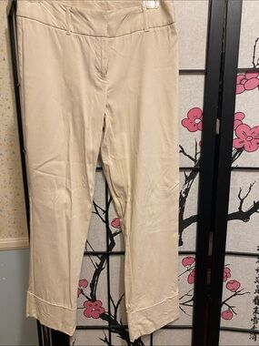 Express Men's Beige Dress Pants - Light Neutral Trousers